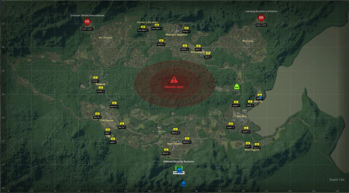 Gray Zone Warfare Interactive Map